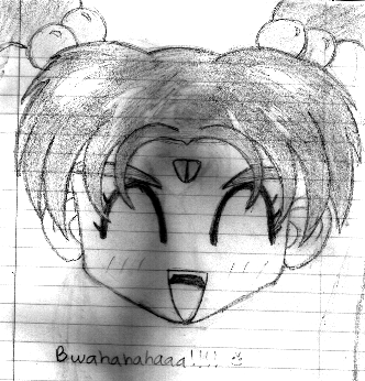 a sasami fanart done by Kay at my b-day party late at night...gomen for the EXTREMELY poor scanning quality!!!!!!