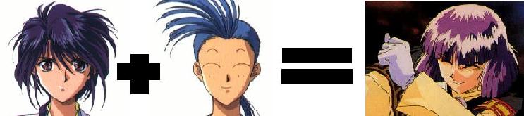 purple haired bishonen + smiling priest = smiling, purple-haired bishonen priest!