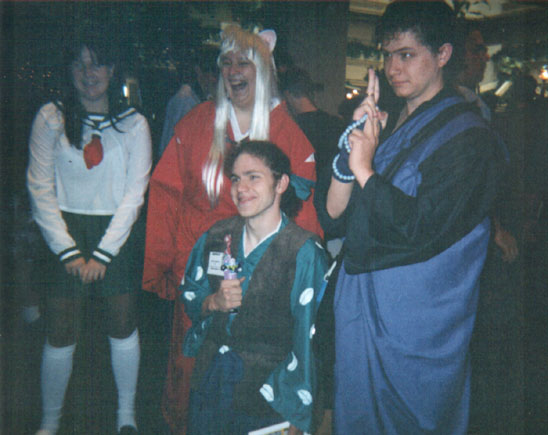 the inu-yasha group! or, one of them at least ^_^* they had a, um, rather large shippou! heh... it was great ^^